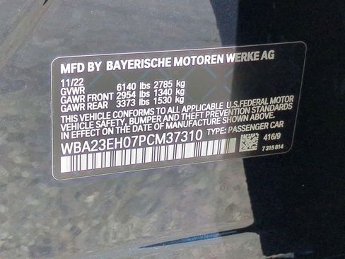 Used 2023 BMW 740i w/ Parking Assistance Package image 21