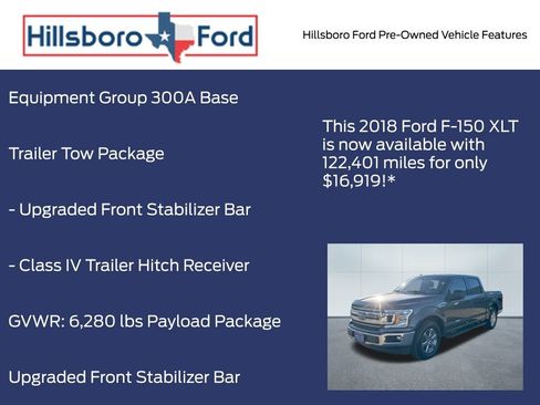 Used 2018 Ford F150 XLT image 3
