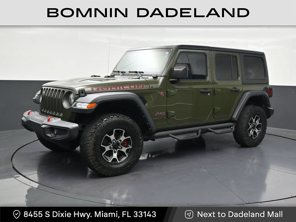 Used 2021 Jeep Wrangler Unlimited Rubicon AWD/4WD image 1