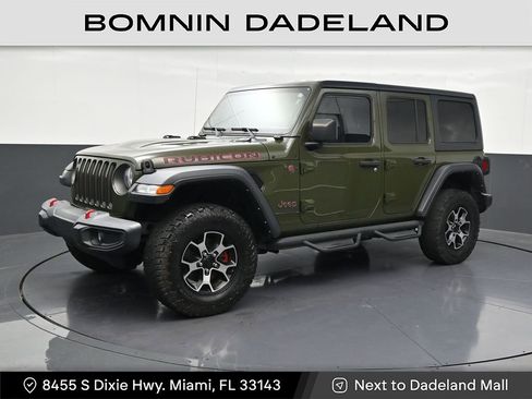 Used 2021 Jeep Wrangler Unlimited Rubicon AWD/4WD image 1