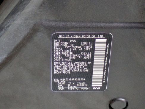 Used 2024 INFINITI QX80 Luxe image 38