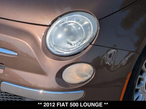 Used 2012 FIAT 500 Lounge w/ Luxury Leather Pkg FWD image 15