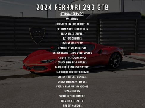 Used 2024 Ferrari 296 GTB image 9