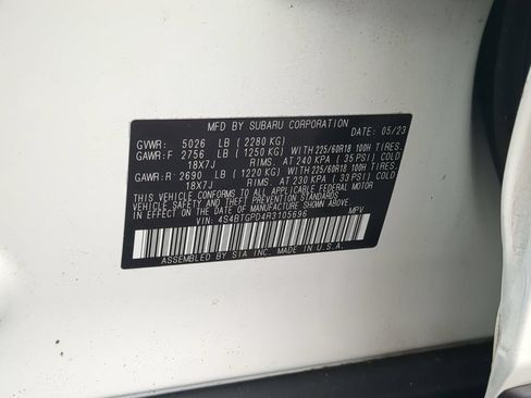 Certified 2024 Subaru Outback Touring XT AWD/4WD image 37