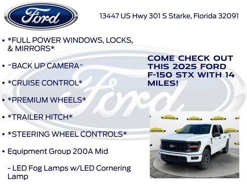 New 2025 Ford F150 STX w/ Equipment Group 200A image 10
