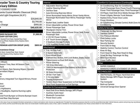 Used 2016 Chrysler Town & Country Touring-L image 5