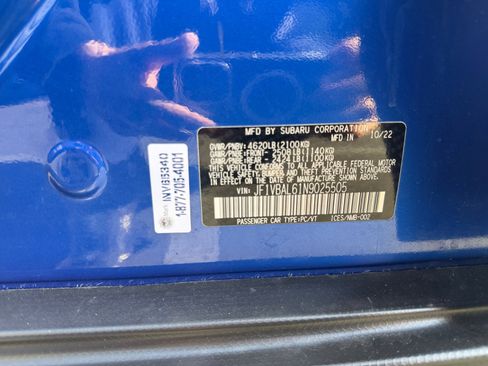 Used 2022 Subaru WRX Limited image 23