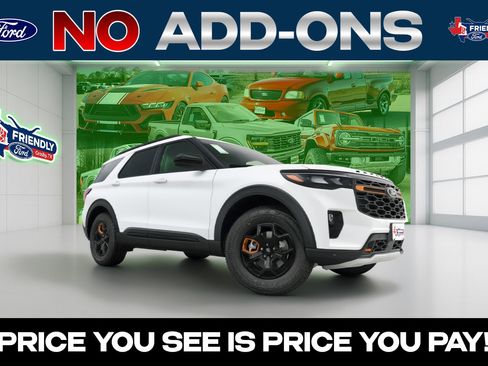 New 2026 Ford Explorer Tremor w/ Tremor Ultimate Package AWD/4WD image 1