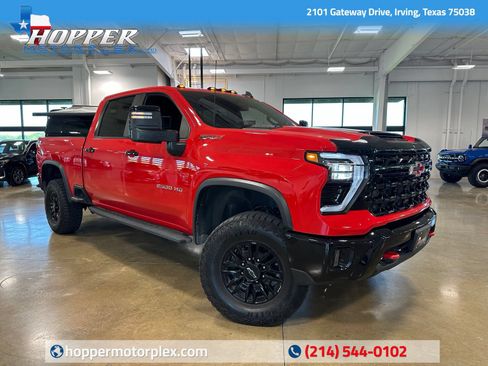 Used 2024 Chevrolet Silverado 2500 ZR2 w/ Snow Plow Prep/Camper Package AWD/4WD image 1