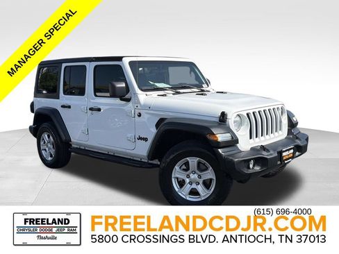 Used 2021 Jeep Wrangler Unlimited Sport AWD/4WD image 1