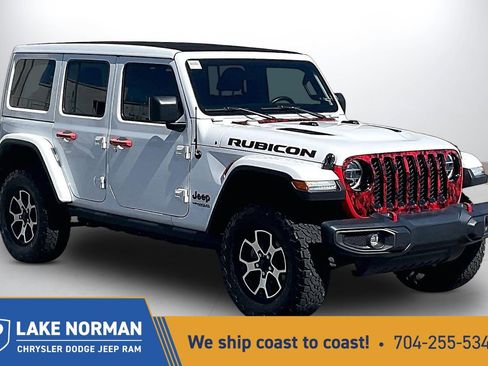 Certified 2022 Jeep Wrangler Unlimited Rubicon w/ LED Lighting Group image 1