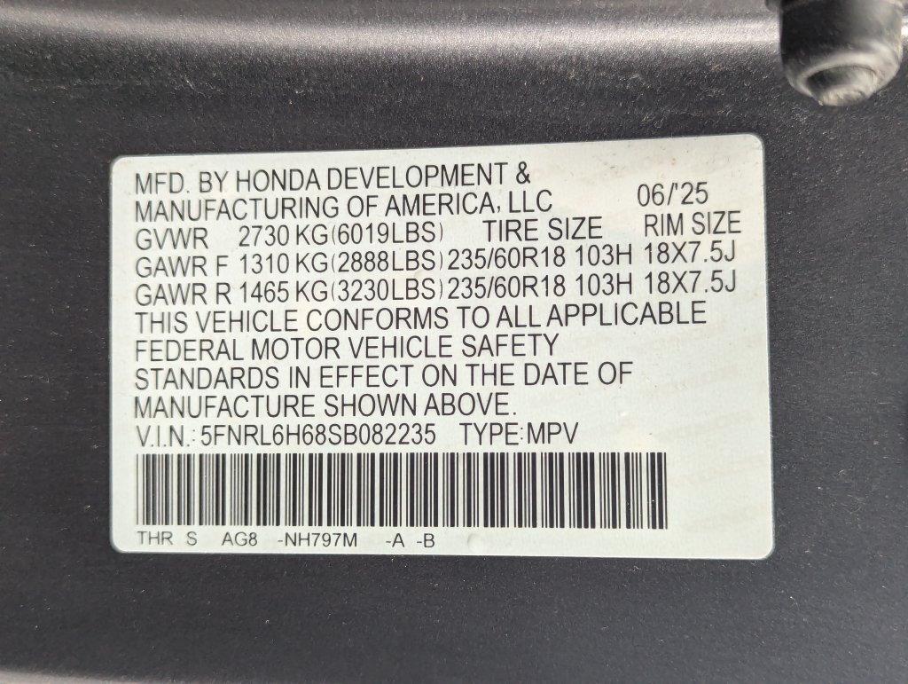 Used 2025 Honda Odyssey EX-L image 40