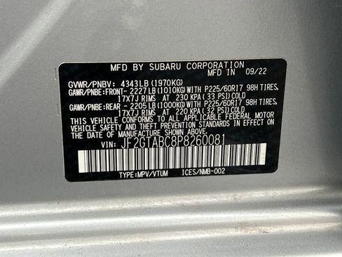 Used 2023 Subaru Crosstrek 2.0i image 29