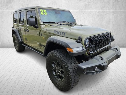 Used 2025 Jeep Wrangler Willys image 1