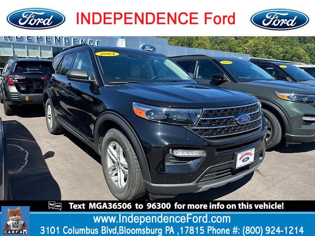 Used 2021 Ford Explorer XLT w/ Equipment Group 202A AWD/4WD image 1
