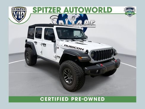 Used 2024 Jeep Wrangler Unlimited Rubicon w/ XTREMEE 35" Tire Package AWD/4WD image 1