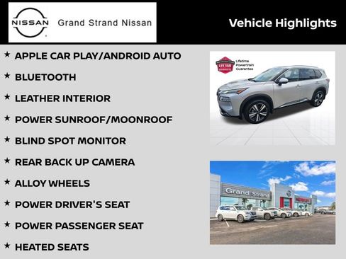 Used 2022 Nissan Rogue SL w/ SL Premium Package FWD image 3