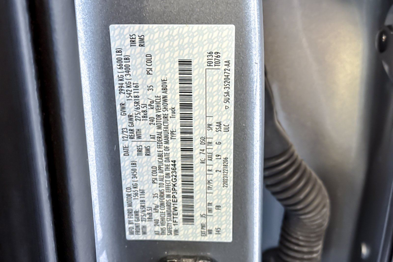 Used 2023 Ford F150 XLT w/ Equipment Group 302A High AWD/4WD image 28
