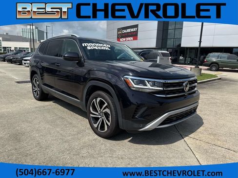 Used 2021 Volkswagen Atlas SEL Premium AWD/4WD image 1