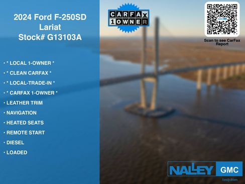 Used 2024 Ford F250 Lariat w/ Chrome Package AWD/4WD image 7