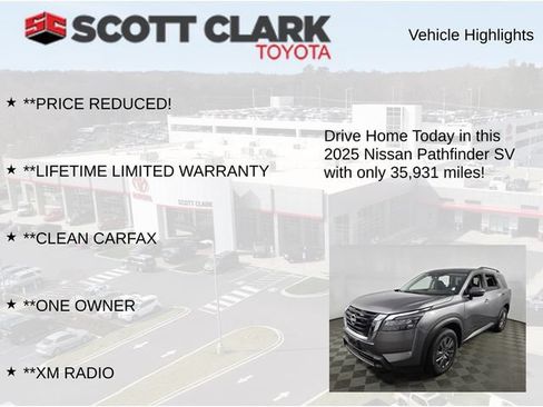 Used 2025 Nissan Pathfinder SV FWD image 12