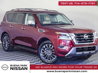 Certified 2024 Nissan Armada Platinum w/ Captain's Chairs Package