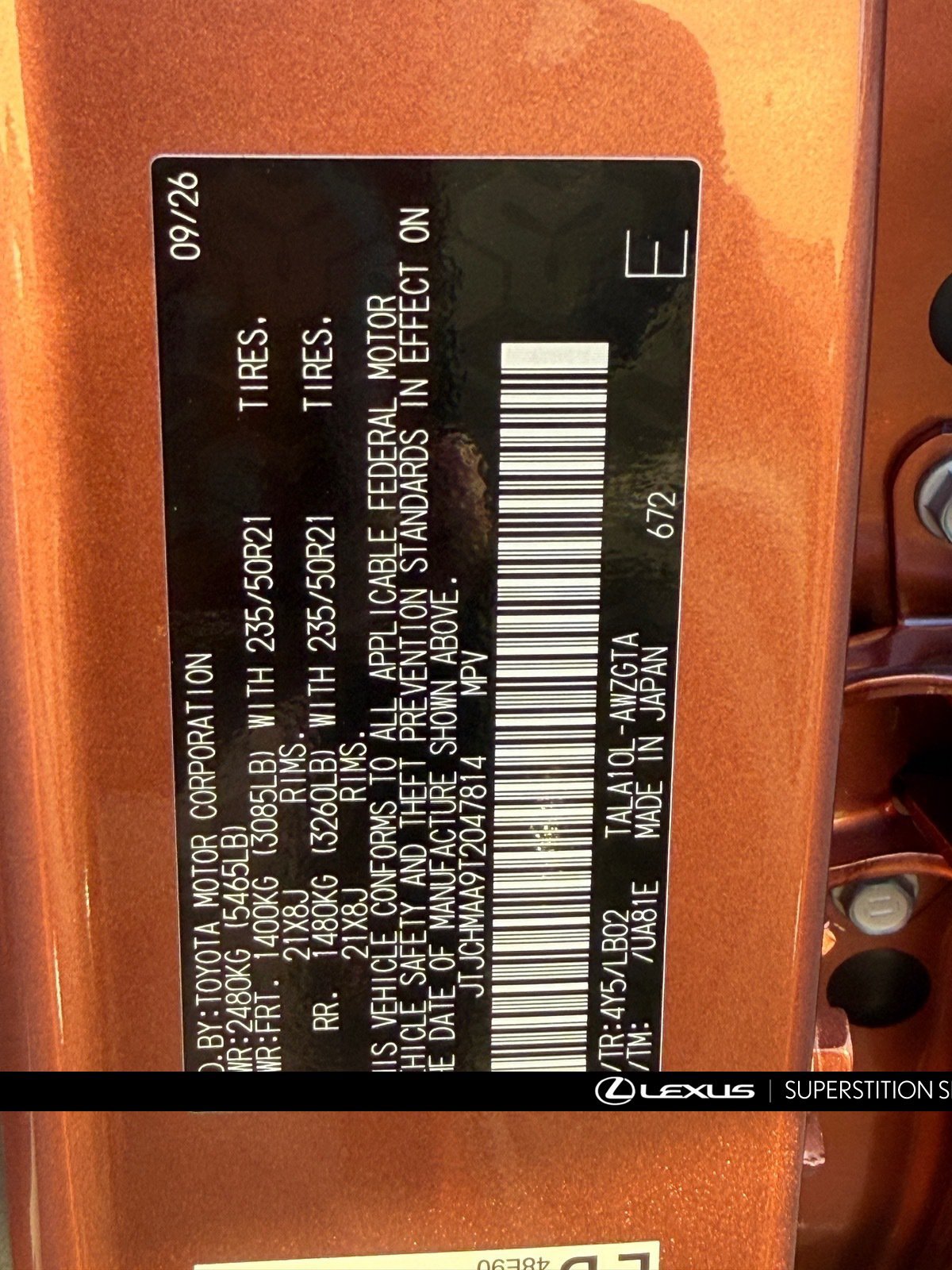 New 2026 Lexus RX 350 Premium Plus FWD image 27