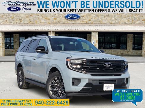 New 2026 Ford Expedition Platinum w/ Stealth Appearance Package image 1
