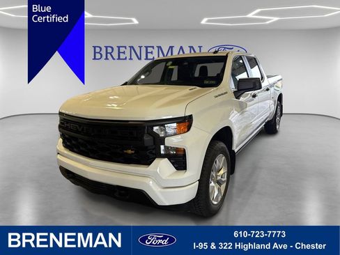 Used 2025 Chevrolet Silverado 1500 Custom AWD/4WD image 1