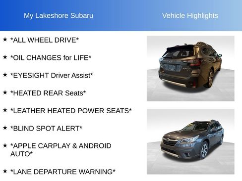 Used 2022 Subaru Outback Limited XT image 10