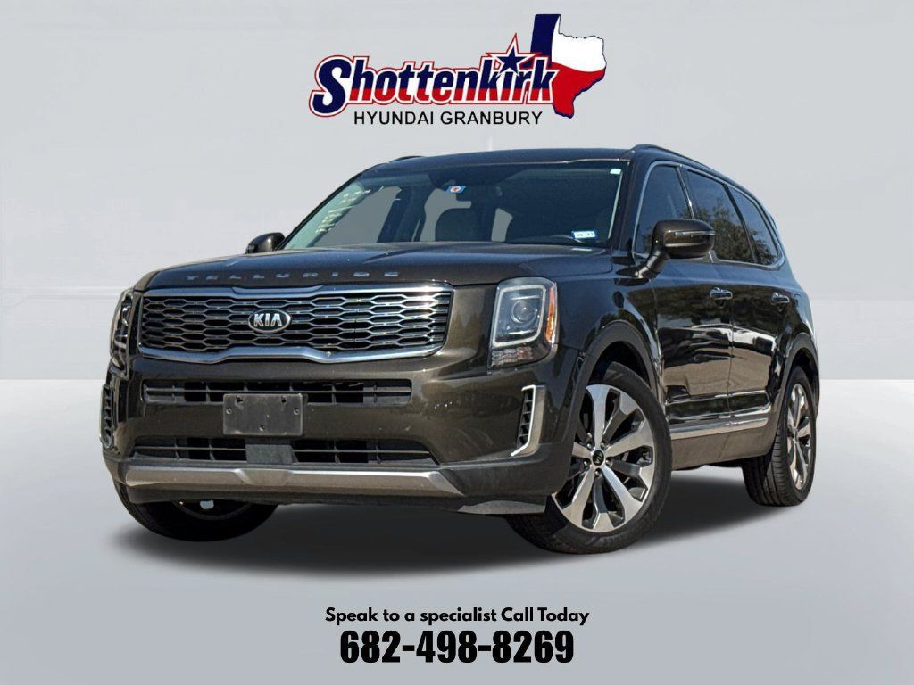 Used 2020 Kia Telluride S w/ S 8 Passenger Seating Package FWD image 1