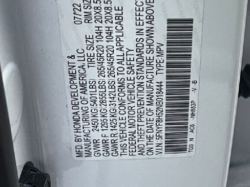 Used 2022 Honda Passport EX-L image 26