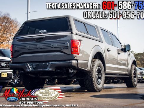 Used 2018 Ford F150 Raptor w/ Equipment Group 802A Luxury image 4