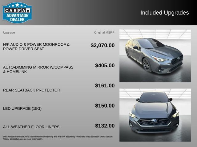 Used 2024 Subaru Impreza RS AWD/4WD image 3