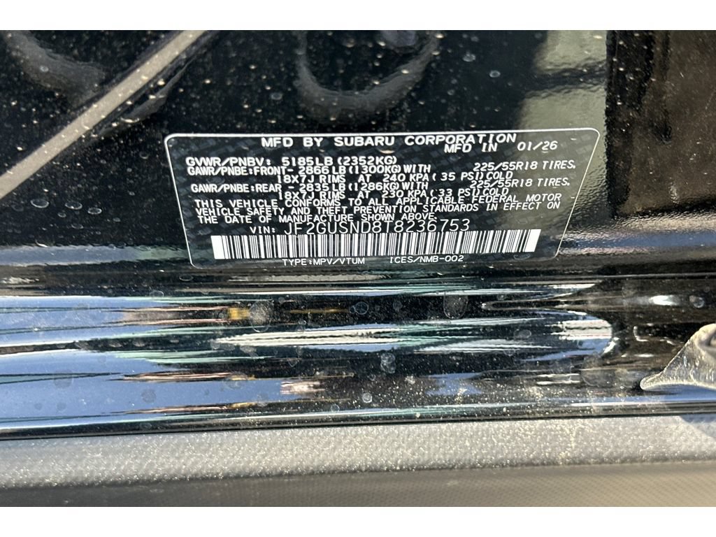 New 2026 Subaru Crosstrek 2.5i Limited w/ Crosstrek Mirror Package AWD/4WD image 26