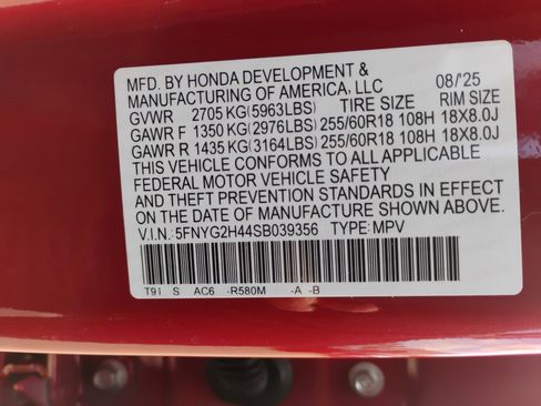 Used 2025 Honda Pilot EX-L image 35