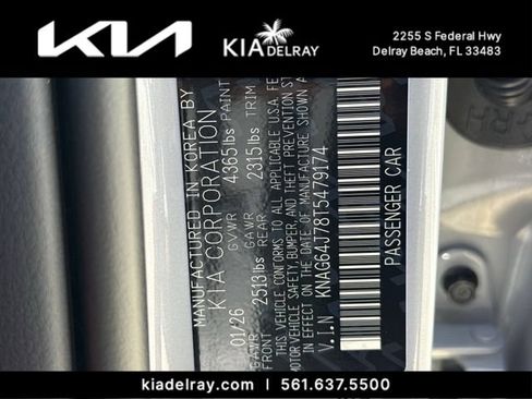 New 2026 Kia K5 GT-Line FWD image 34
