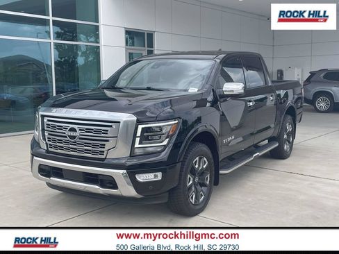 Used 2023 Nissan Titan Platinum Reserve w/ Off Road Protection Package AWD/4WD image 1