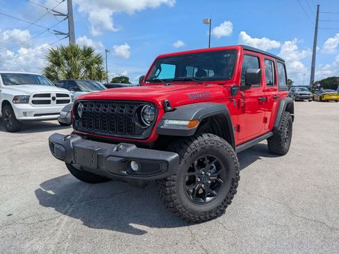 Certified 2025 Jeep Wrangler Unlimited Sport S 4xe AWD/4WD image 1