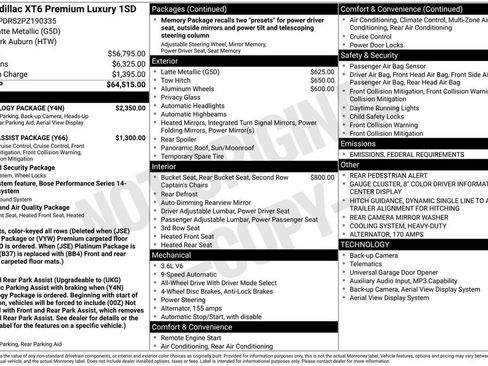 Used 2023 Cadillac XT6 Premium Luxury w/ Technology Package image 13