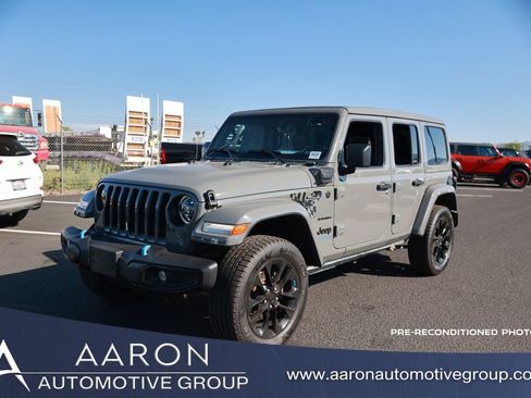 Used 2023 Jeep Wrangler Unlimited Sahara w/ Cold Weather Group image 1
