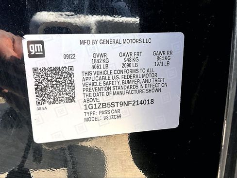 Used 2022 Chevrolet Malibu LS FWD image 36