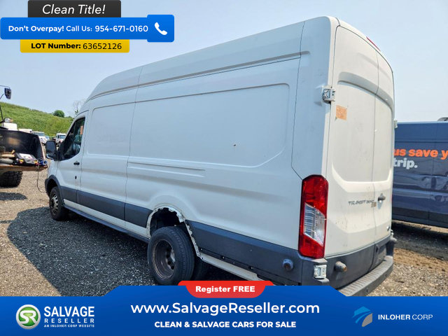 Used 2017 Ford Transit 350 148 High Roof Extended DRW RWD image 3