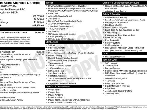 Used 2025 Jeep Grand Cherokee L Laredo RWD image 4