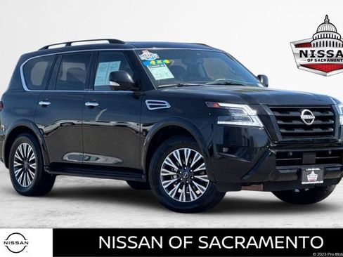 Used 2023 Nissan Armada SL w/ Midnight Edition Package AWD/4WD image 1