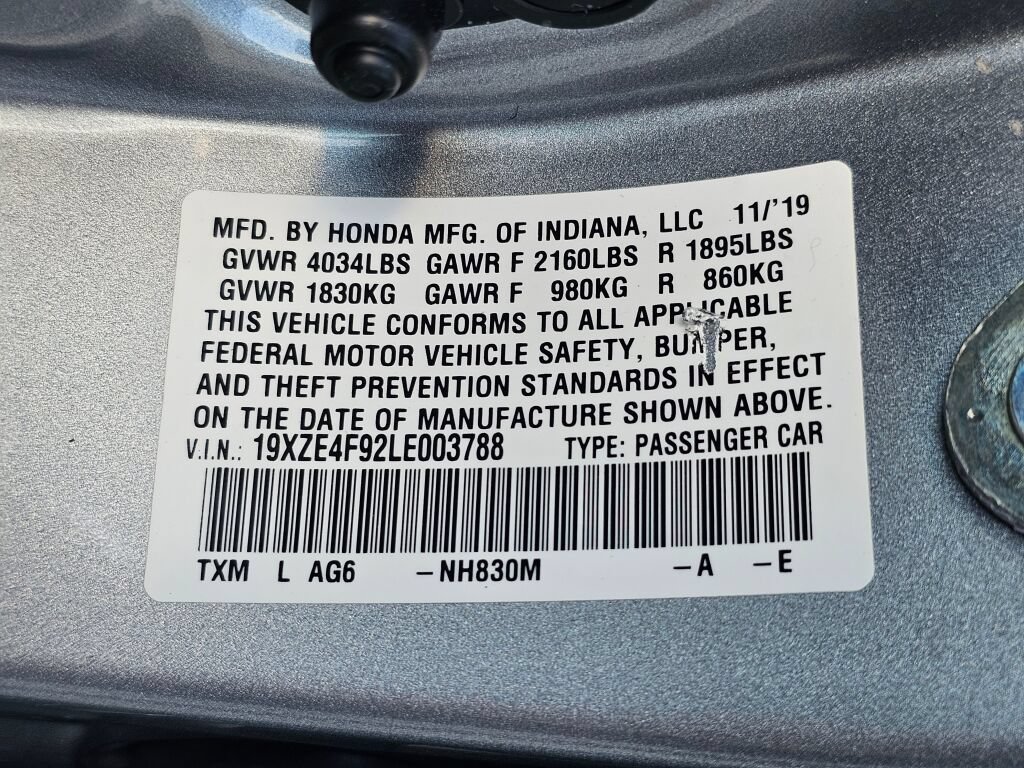 Used 2020 Honda Insight Touring image 32