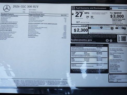 New 2026 Mercedes-Benz GLC 300 image 29