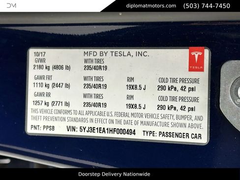 Used 2017 Tesla Model 3 Standard Range image 42