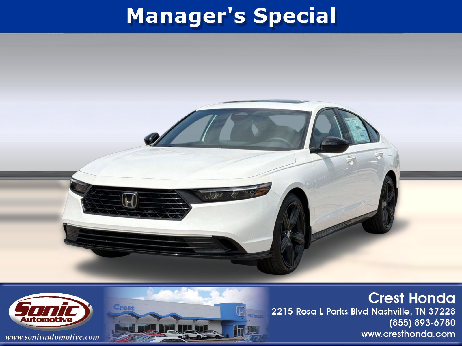 New 2026 Honda Accord Sport image 1