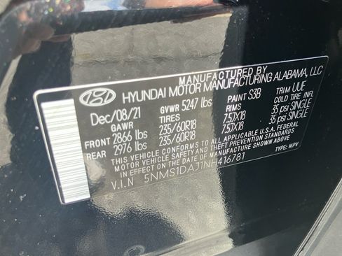 Used 2022 Hyundai Santa Fe SE AWD/4WD image 39